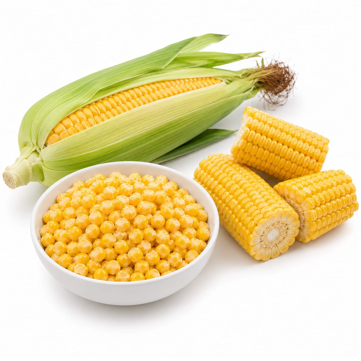 الذرة الحلوة المجمدة